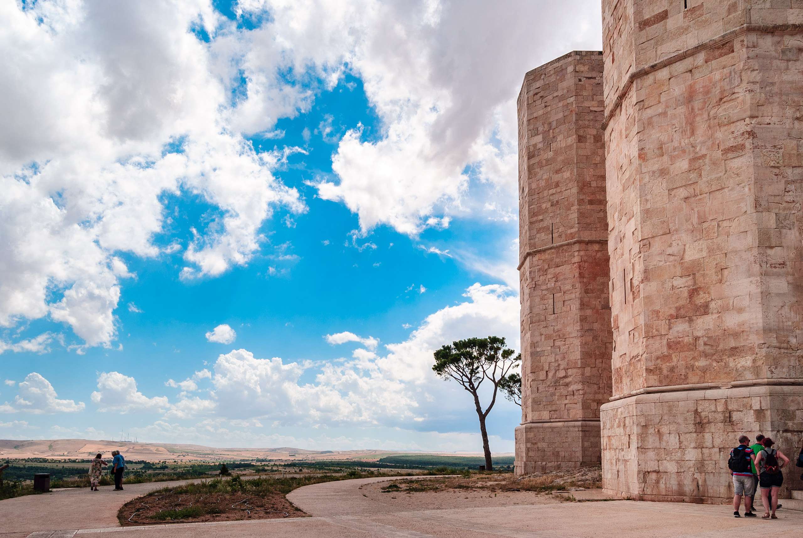 Panoramic view of National Park of Alta Murgia from Castel del Monte | National Park of Alta Murgia