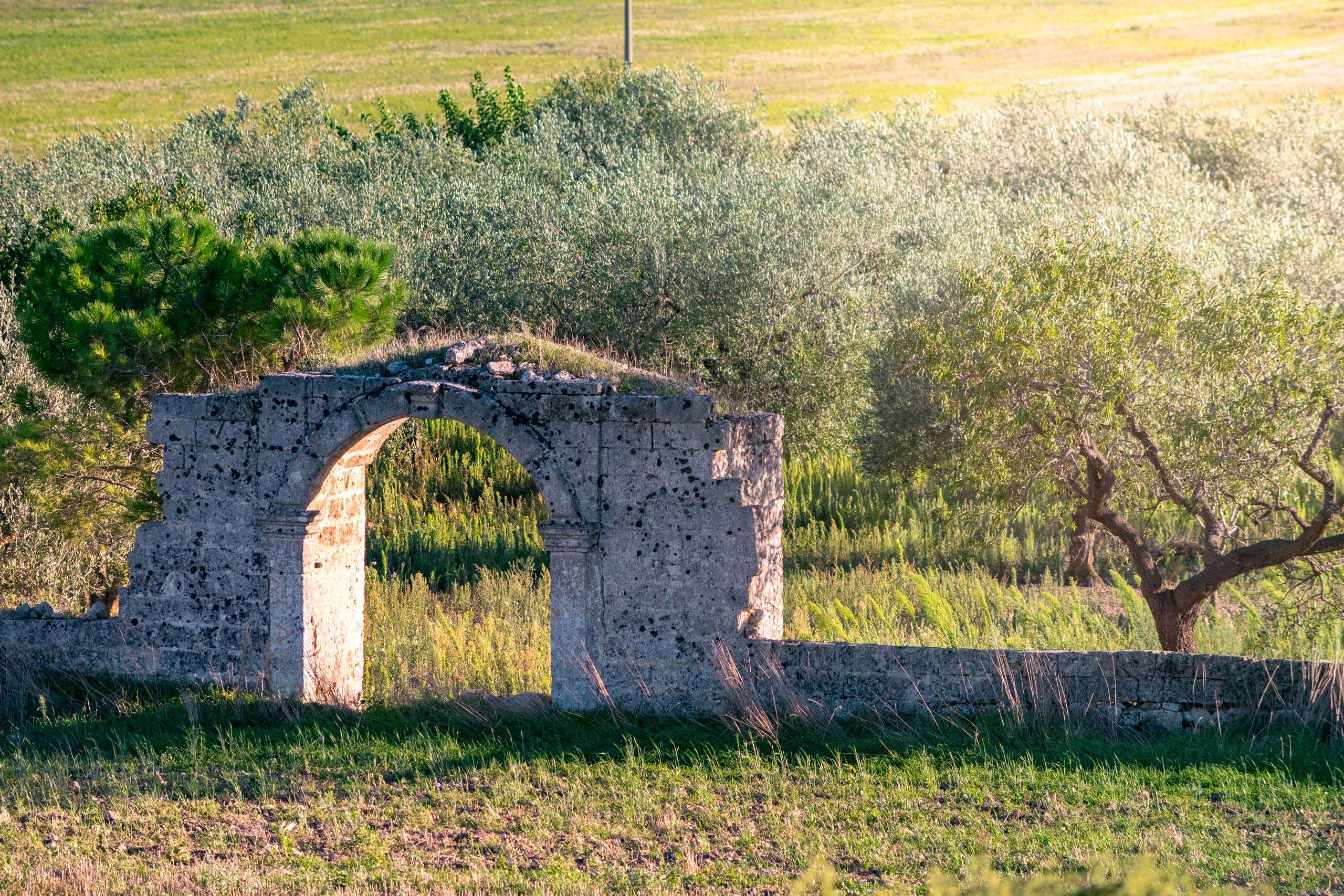 Detail of a Jazzo at National Park of Alta Murgia in Puglia