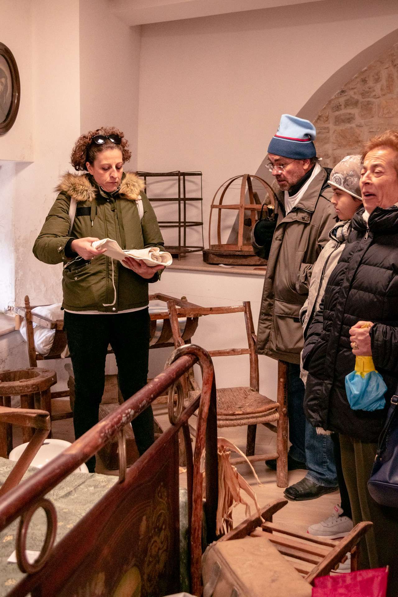 Disabled friendly guided tours with Puglia senza ostacoli at the museum.