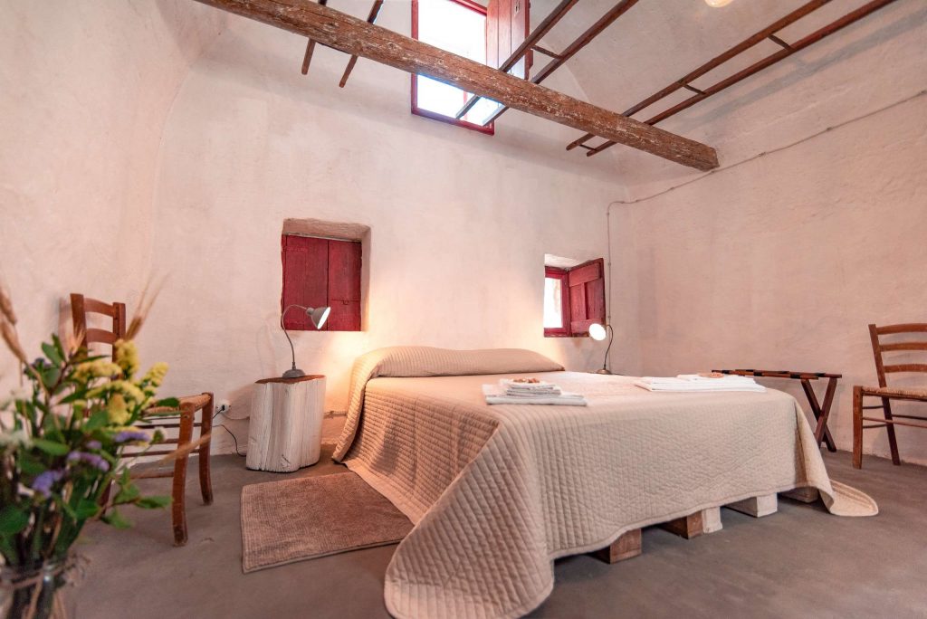 A Rural bedroom at Masseria Spina Resort in Puglia