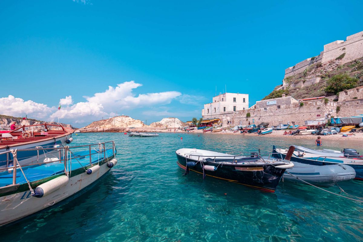 Boats at the San Nicola Island | Tremiti Islands | Puglia