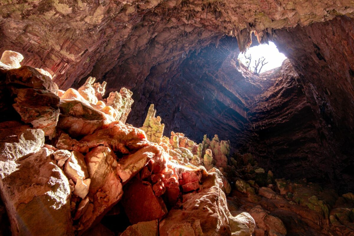 the caves of Castellana Grotte