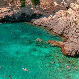 Swimming in the sea of Puglia